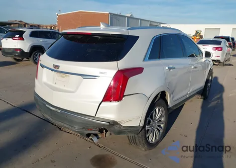 2017 Cadillac Xt5 Luxury z USA, uszkodzony, nr VIN 1GYKNBRS7HZ120227